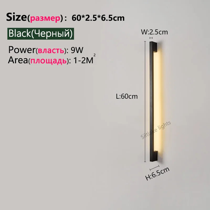 Modern LED Wall Mount Lamp Background Accent Light