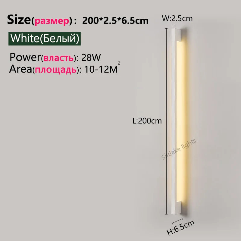 Modern LED Wall Mount Lamp Background Accent Light