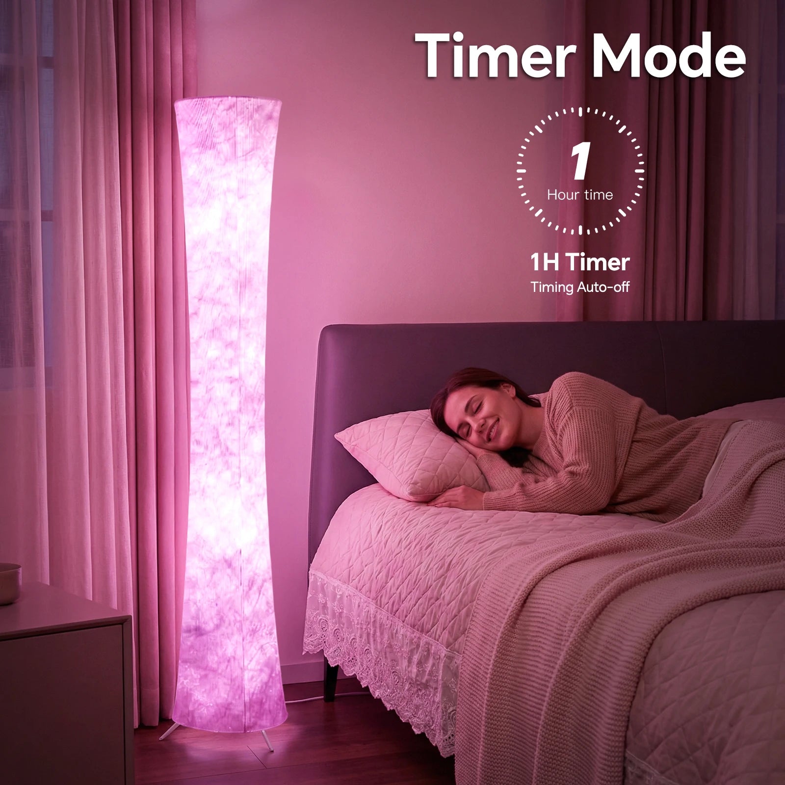 Modern Smart RGB Corner Floor Lamp