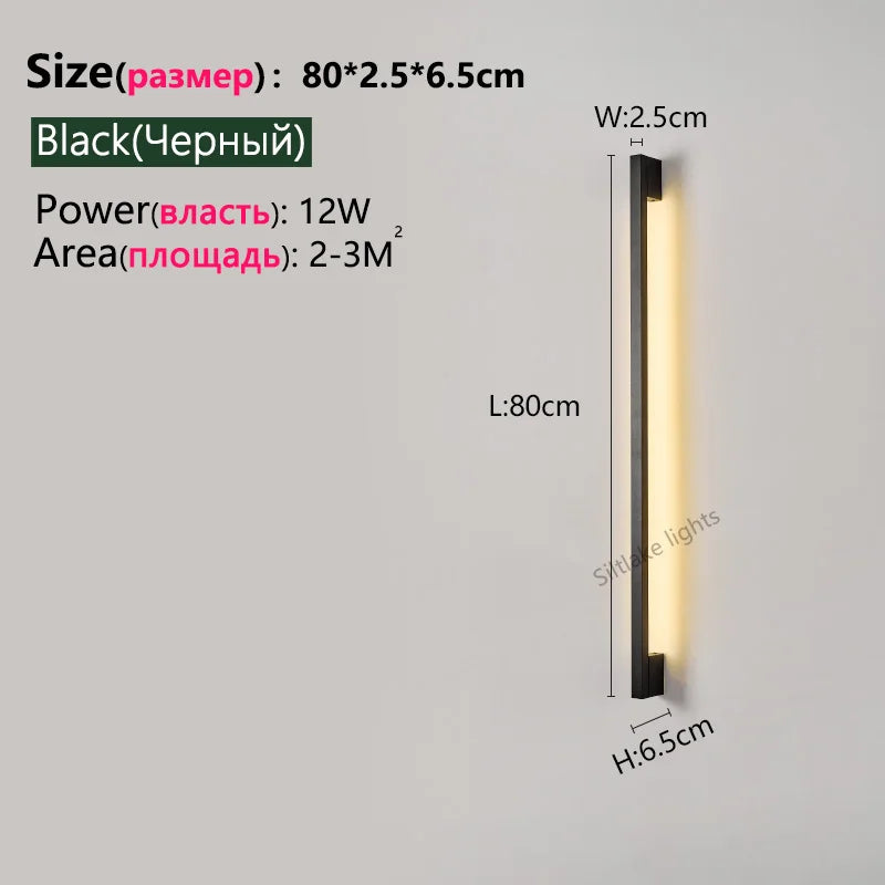 Modern LED Wall Mount Lamp Background Accent Light