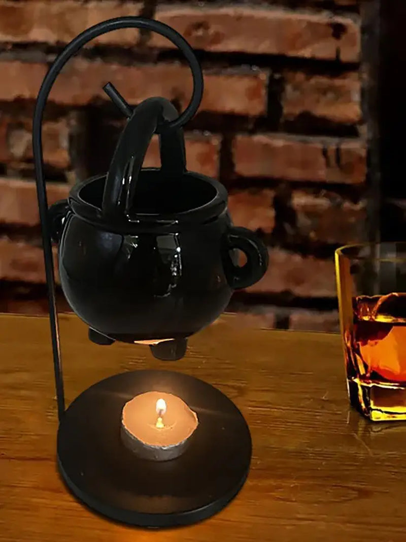 Hanging Witch Cauldron Wax Melt Burner