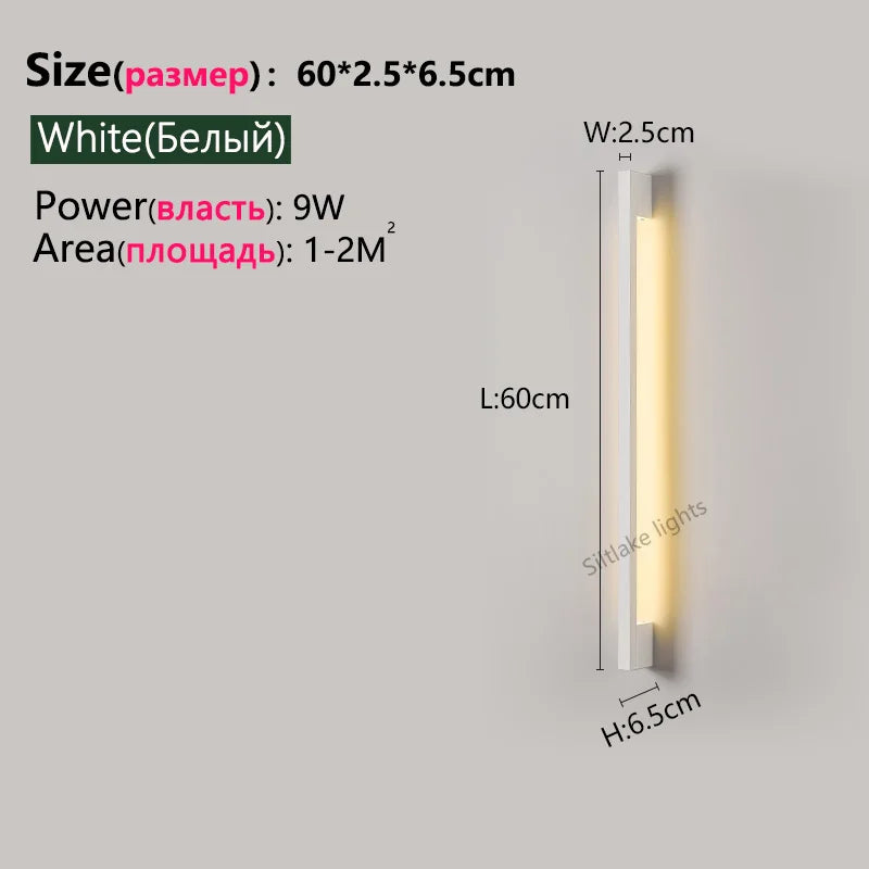 Modern LED Wall Mount Lamp Background Accent Light