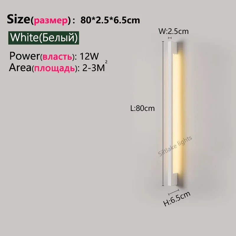 Modern LED Wall Mount Lamp Background Accent Light