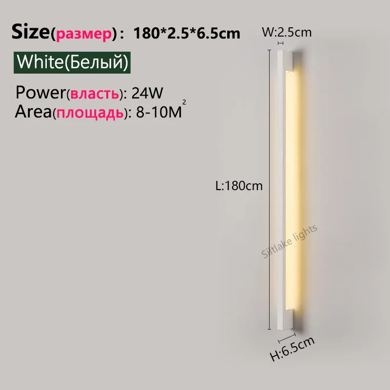 Modern LED Wall Mount Lamp Background Accent Light