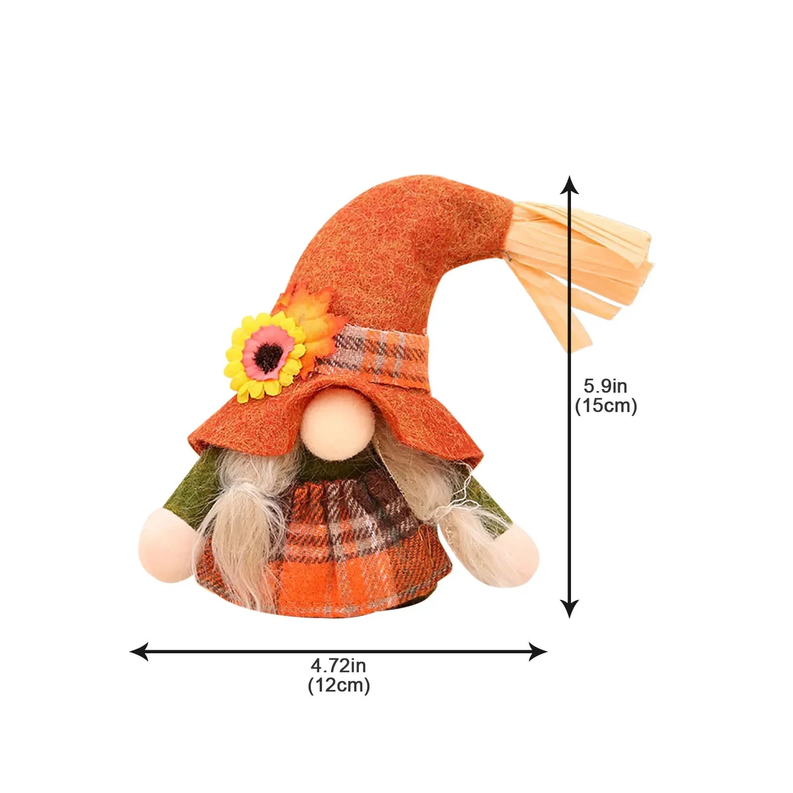 Autumn Nordic Gnome Decor for Autumn, Thanksgiving