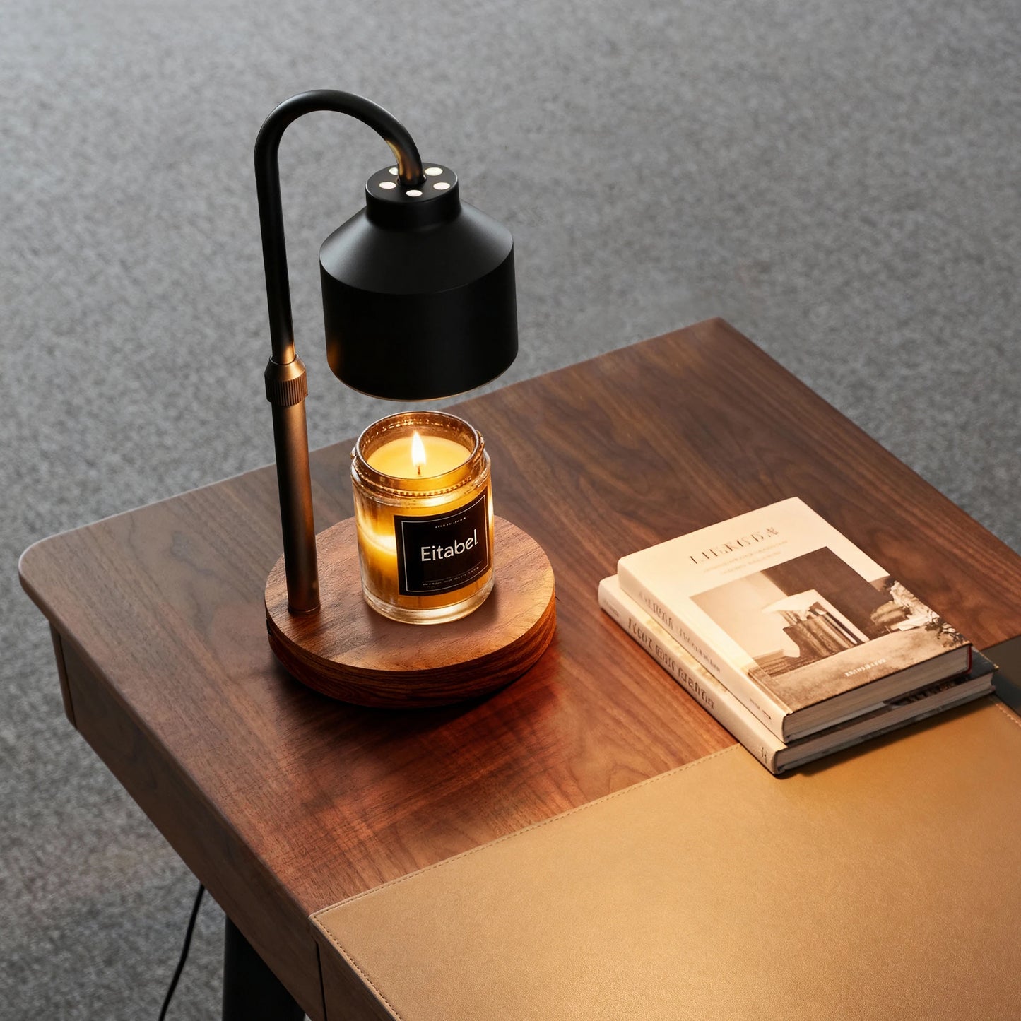 Height-Adjustable Electric Candle Warmer Lamp