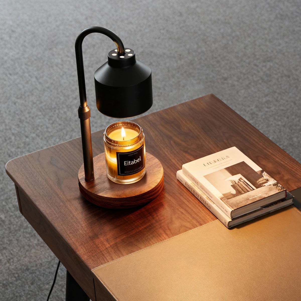 Height-Adjustable Electric Candle Warmer Lamp