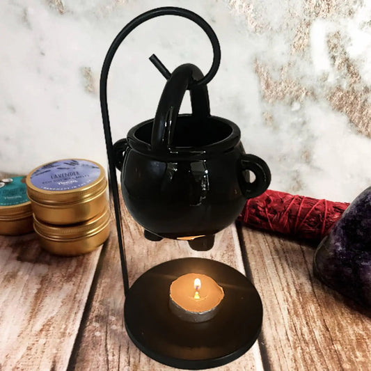 Hanging Witch Cauldron Wax Melt Burner