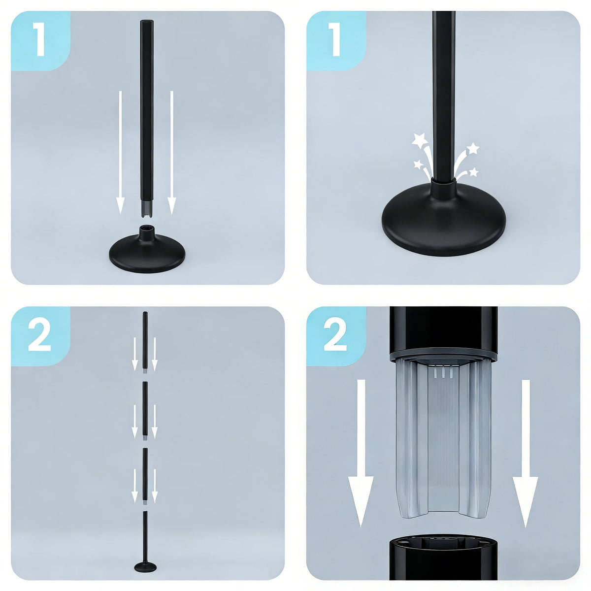 RGB Color Changing Floor Lamp