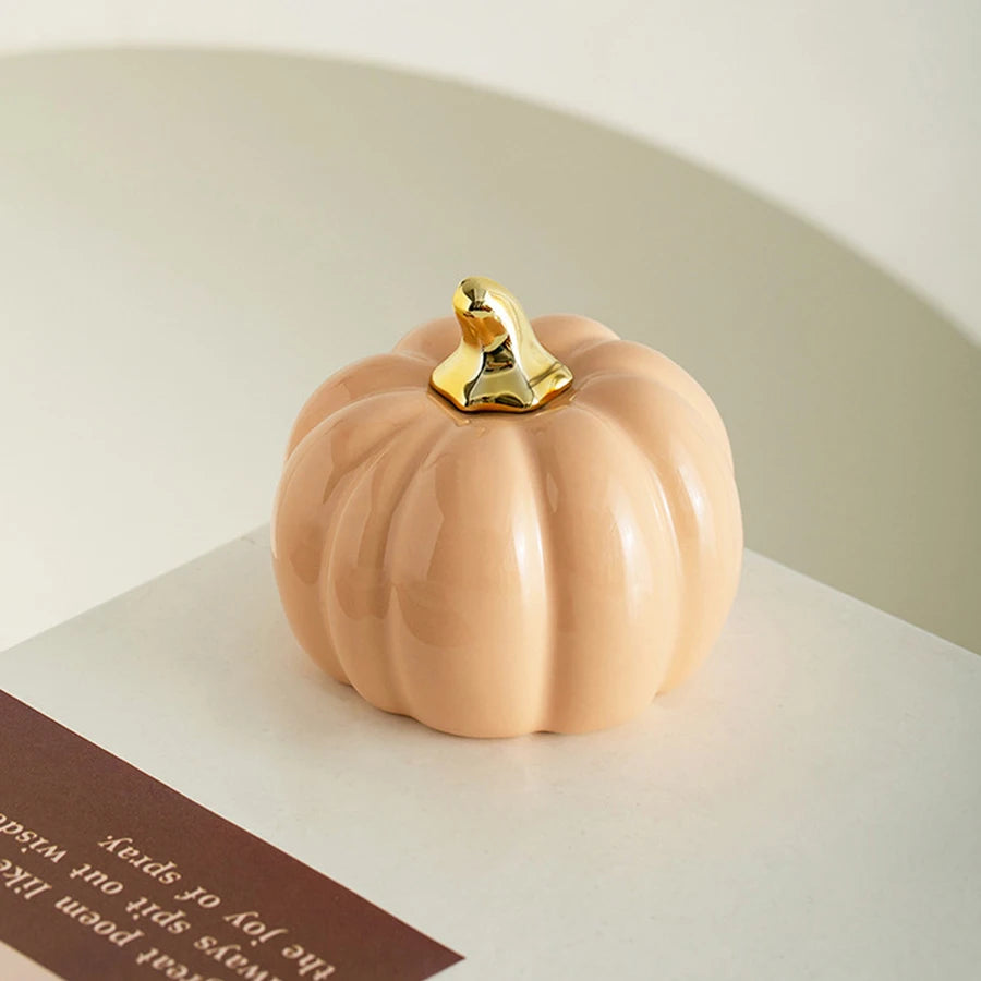 Nordic Ceramic Pumpkin, Autumn Decor